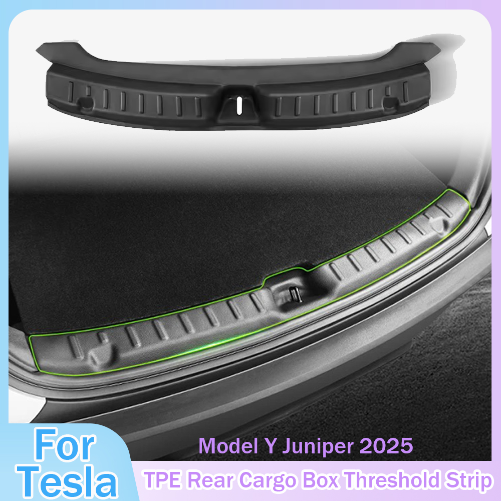 Car Accessories List - Trunk Threshold Strip For Tesla Model