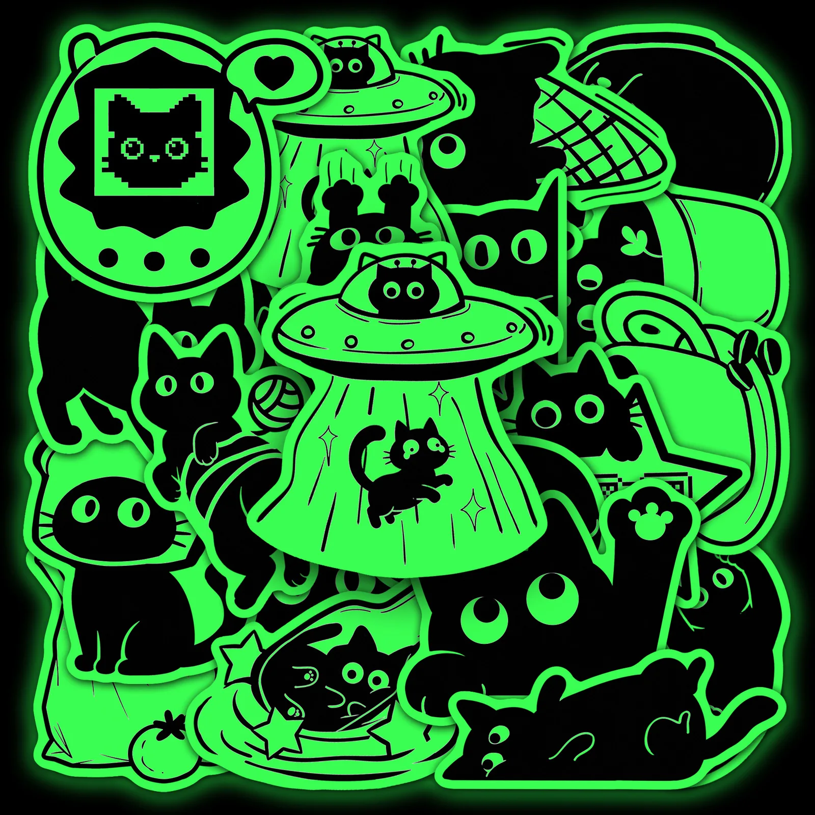Car Accessories List - 20 Pcs Glow in The Dark