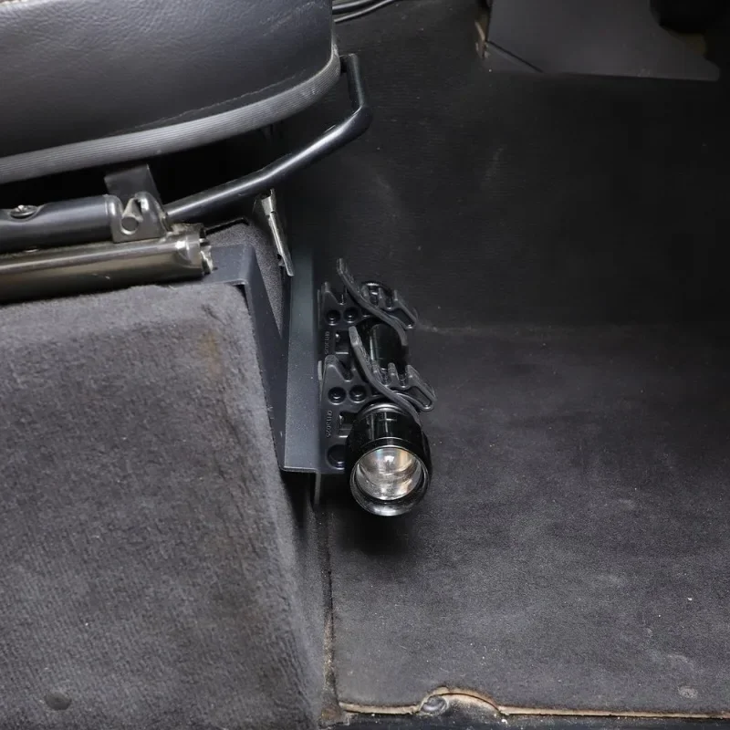 Car Accessories Under 1000 - Aluminum Alloy Black Car Under Seat
