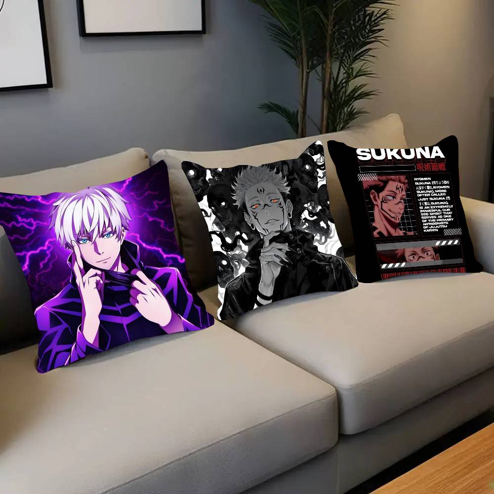 Car Accessories Gift Ideas - Hot Anime Jujutsu Kaisen Pillow Case