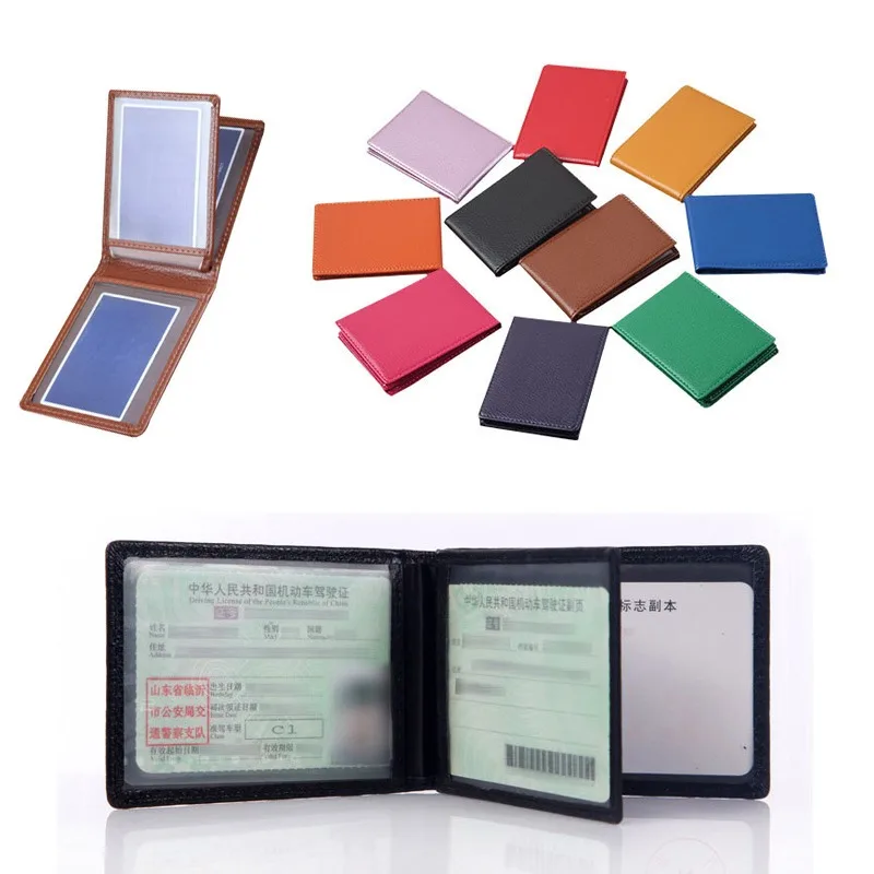 Car Accessories List - Driver License Holder Pu Leather on