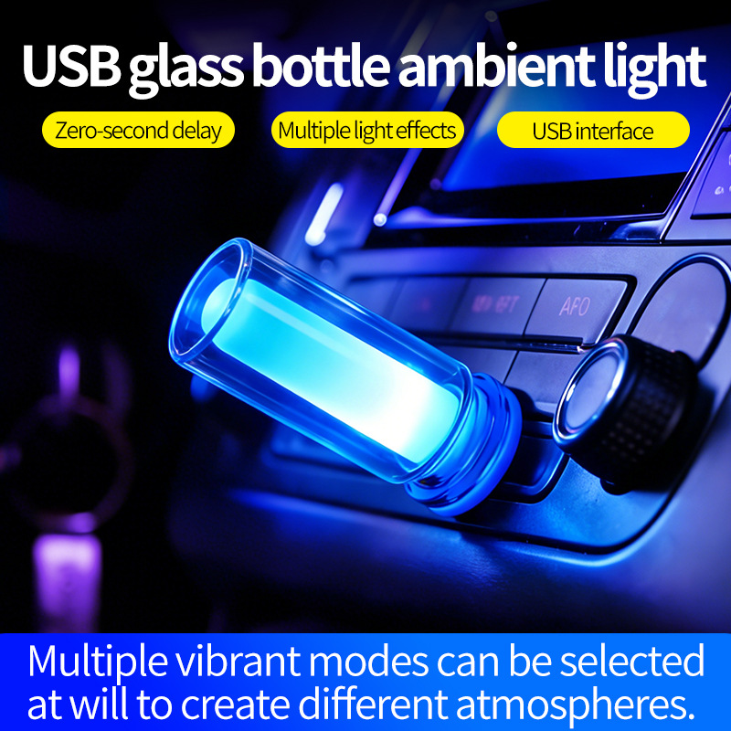 Car Accessories Gift Ideas - RGB LED Ambient Light 10 Modes