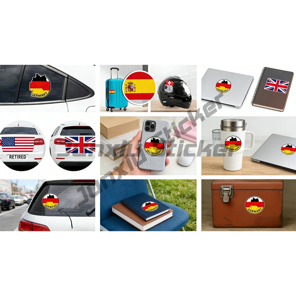 Ireland Creative Sticker Stamp - Car Accessories Ireland recension och pris