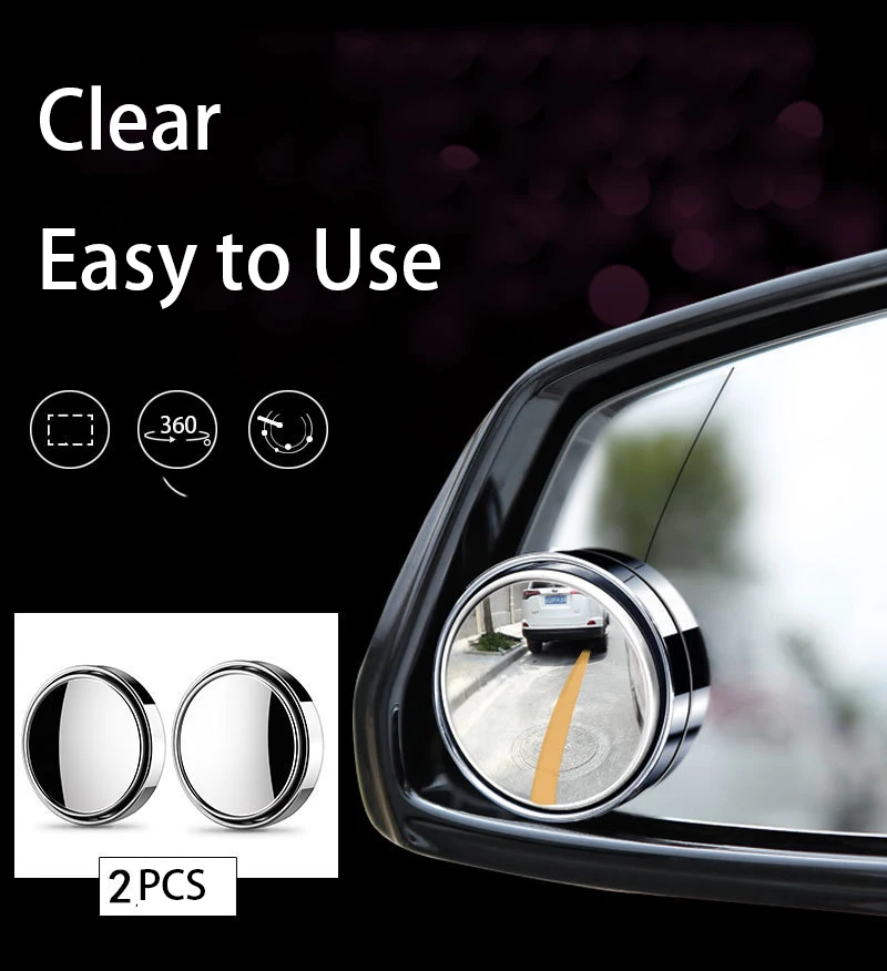 360° Adjustable Wide-Angle Rou - Car Blind Spot Mirror recension och pris