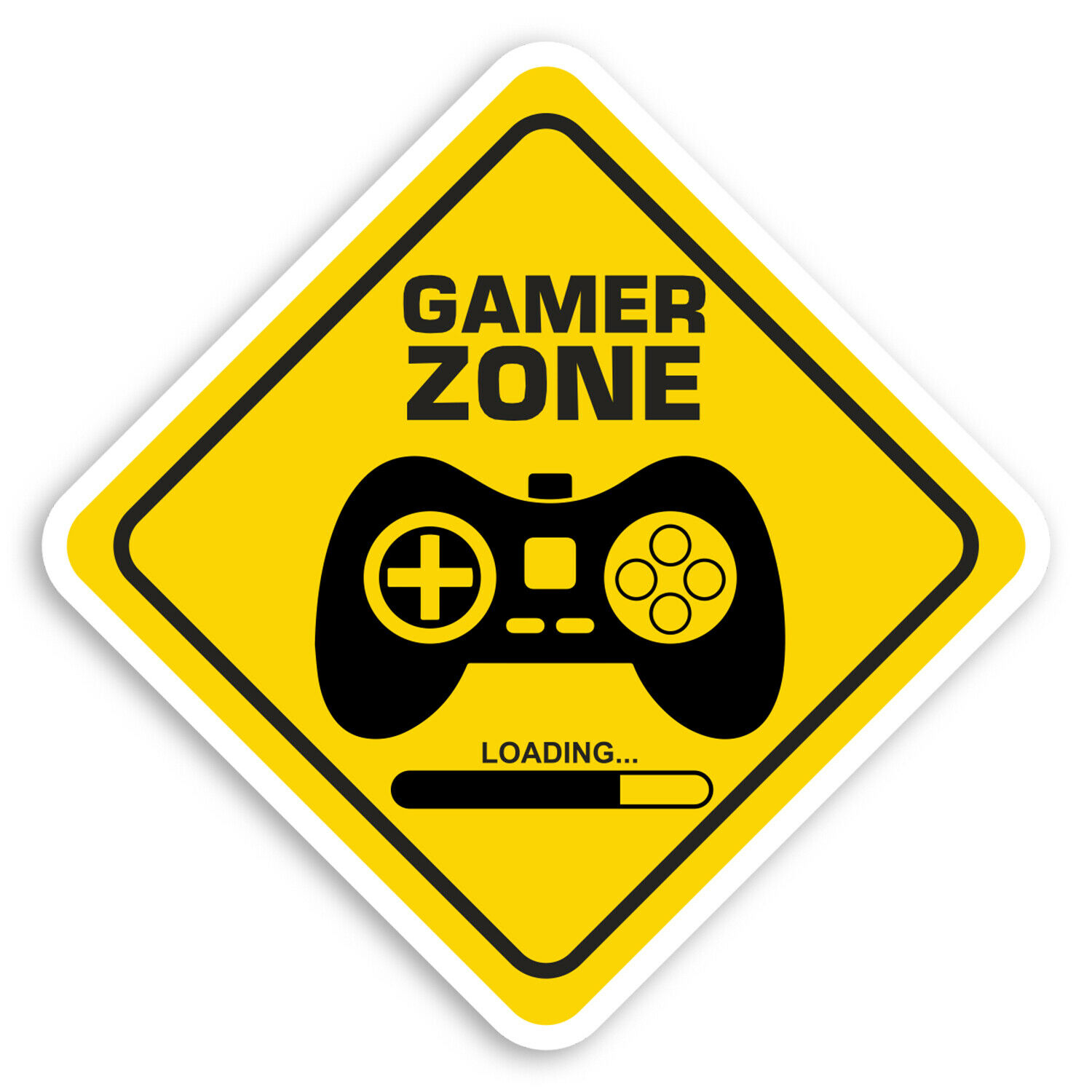 Gamer Zone Car Stickers Vinyl  - Car Accessories Zone recension och pris