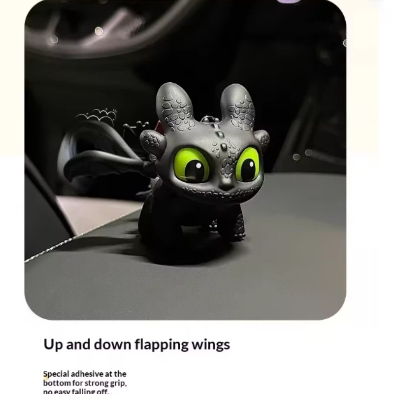 Genuine Cute Glowing Toothless - Car Accessories For Interior recension och pris