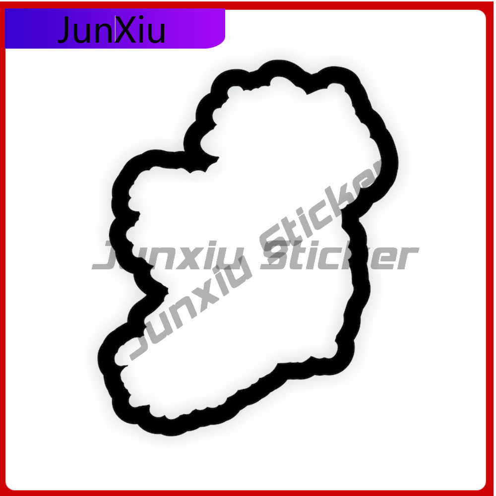 Ireland Outline Sticker High Q - Car Accessories Ireland recension och pris
