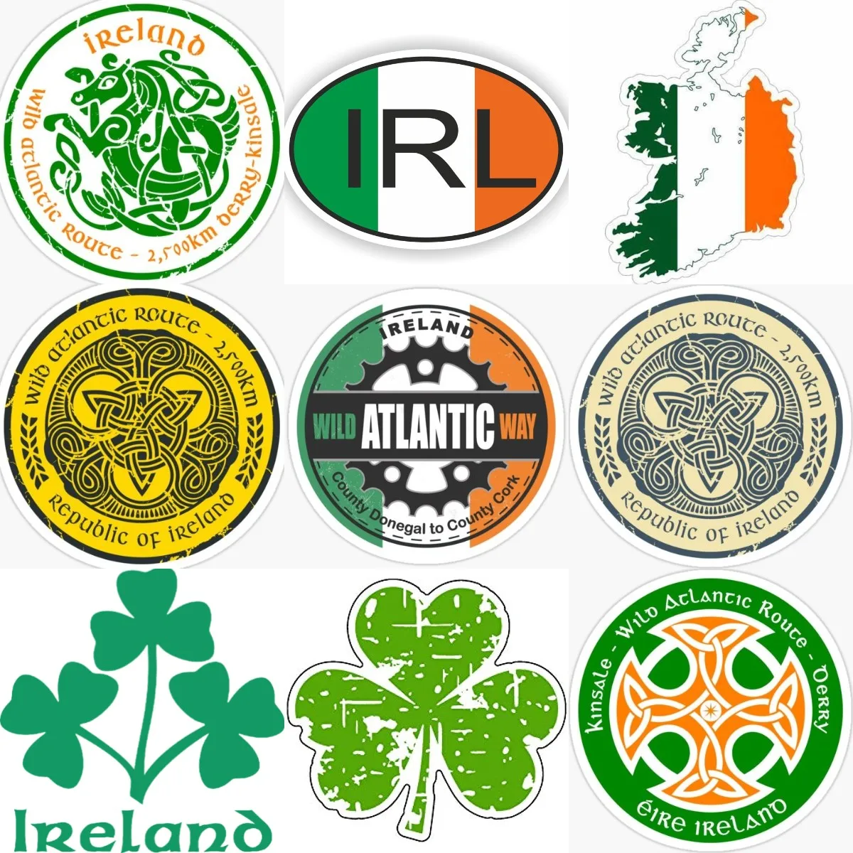 Creative Ireland Flag Luck Clo - Car Accessories Ireland recension och pris