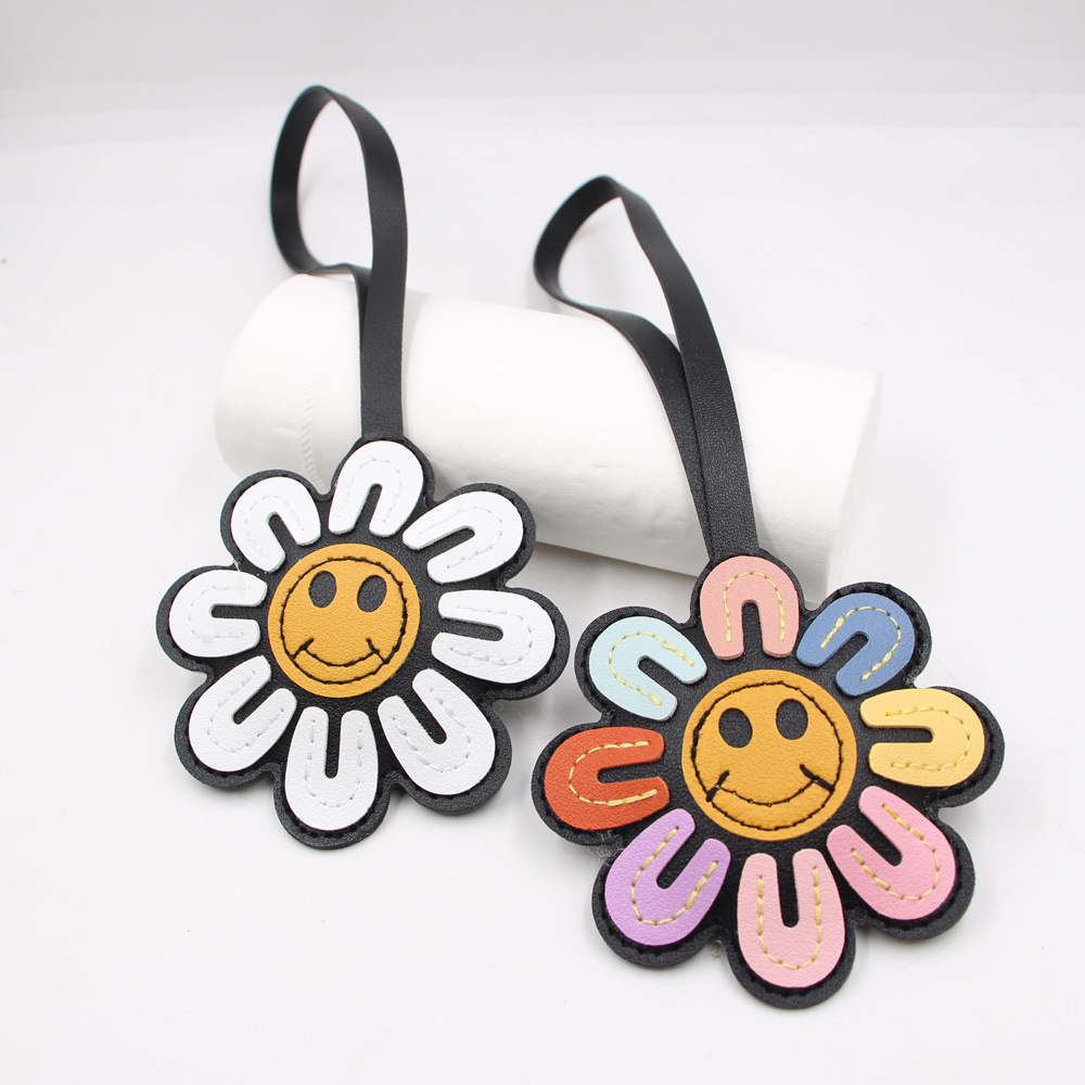 1pc Sunflower joyful Face Flow - Car Accessories Gift Ideas recension och pris
