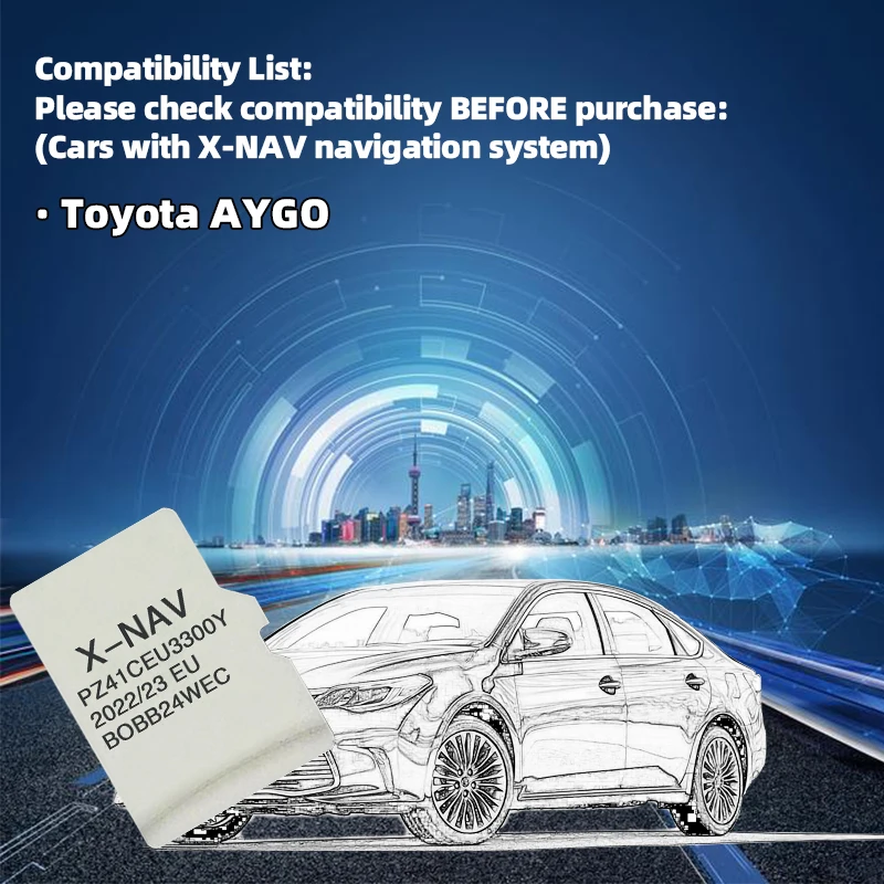 for Toyota AYGO 2023 Navigatio - Car Accessories Uk recension och pris