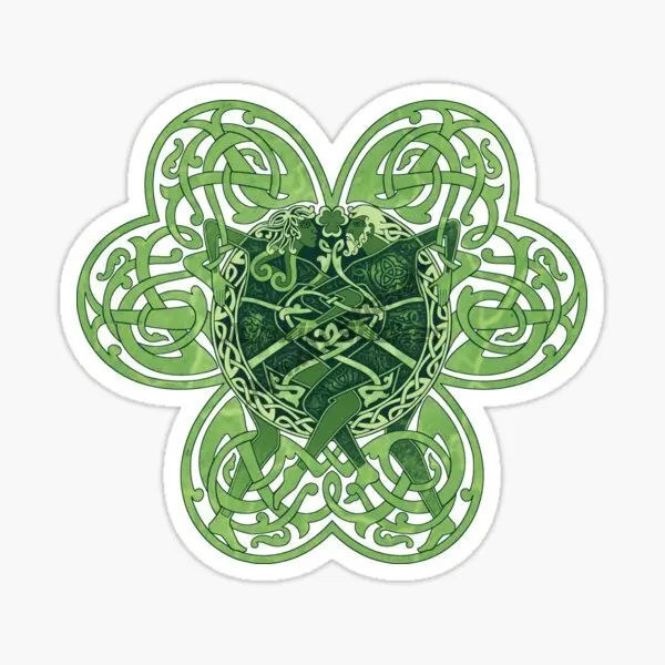 Ireland Flag Luck Clover Badge - Car Accessories Ireland recension och pris