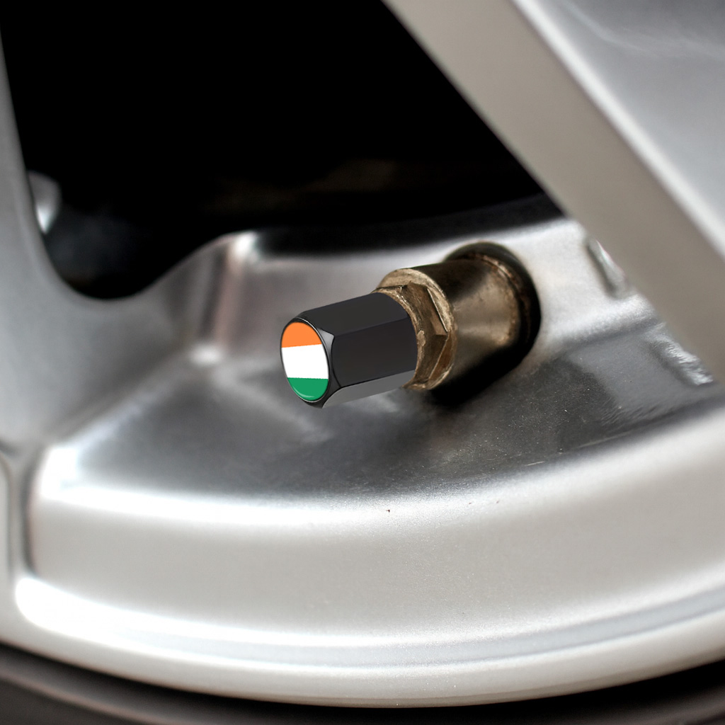 12Pcs Ireland Flag Valve Stem  - Car Accessories Ireland recension och pris