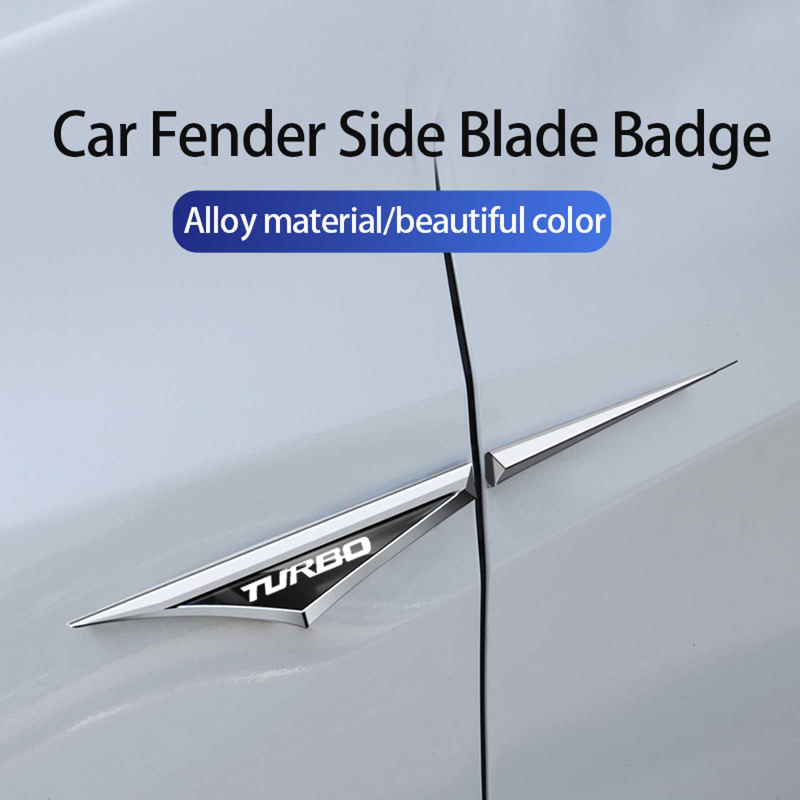 New Fashion Turbo Logo Car Met - Car Accessories Logo recension och pris