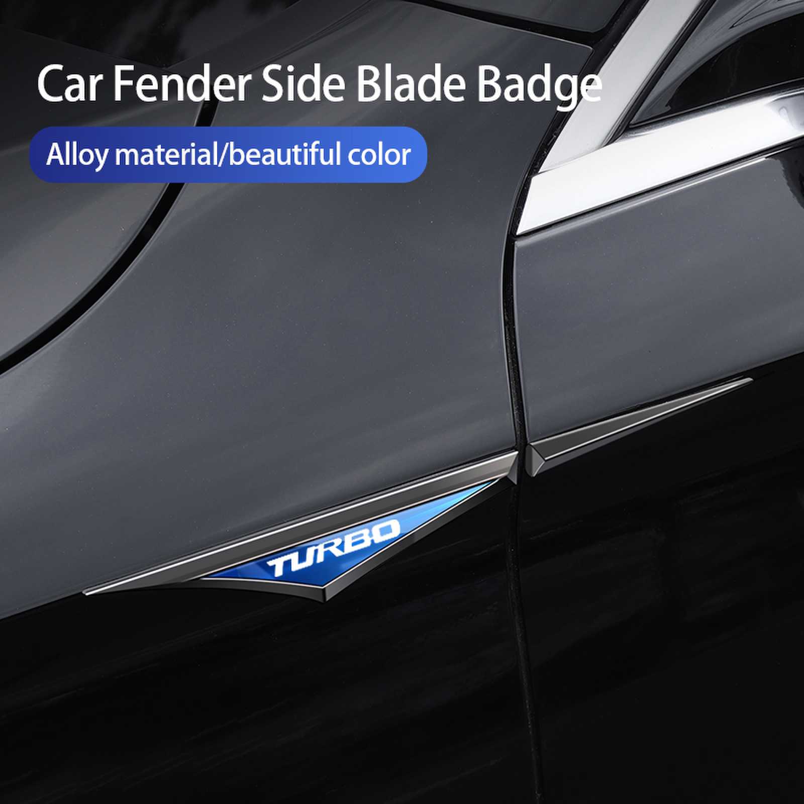 New Fashion Turbo Logo Car Met - Car Accessories Logo recension och pris
