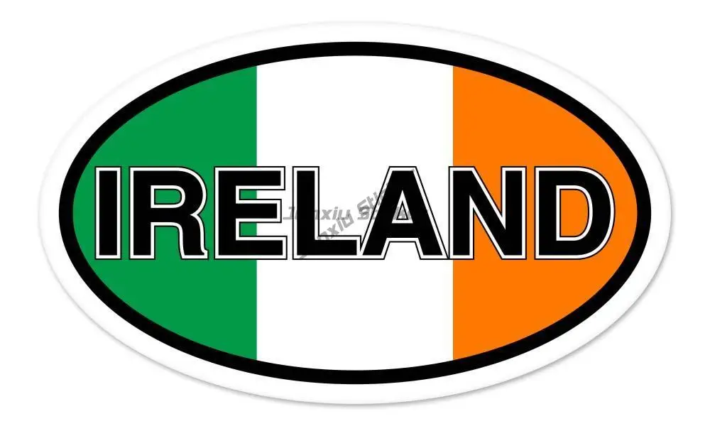 Ireland Flag Map Luck Clover S - Car Accessories Ireland recension och pris
