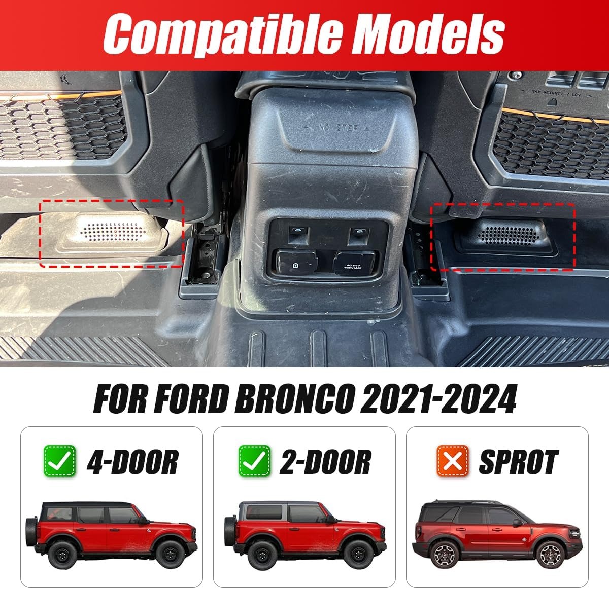 Car Under Front Seat Vent Cove - Car Accessories Under 100 recension och pris