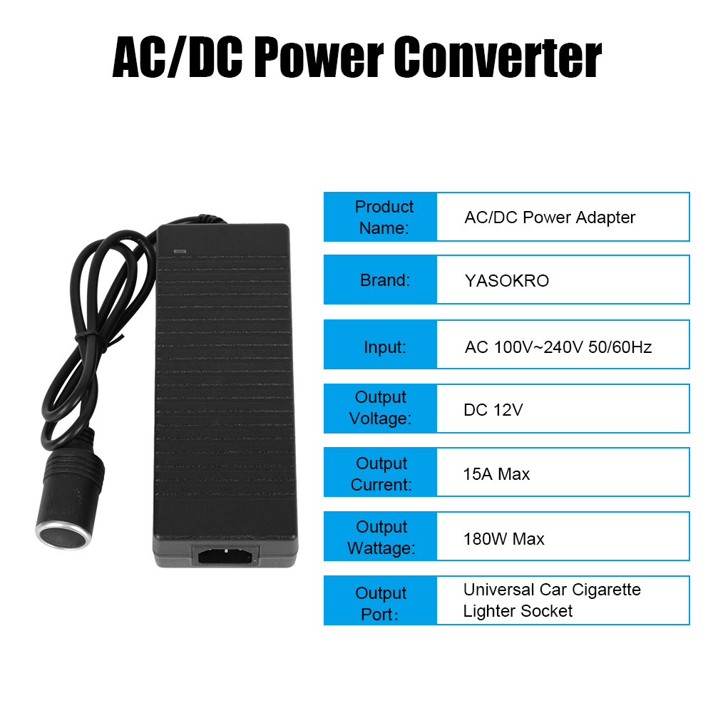 Cigarette Lighter Converter AC - Car Accessories Uk recension och pris