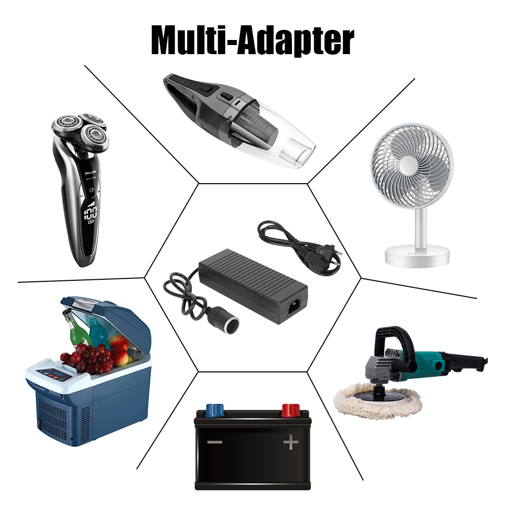 Cigarette Lighter Converter AC - Car Accessories Uk recension och pris