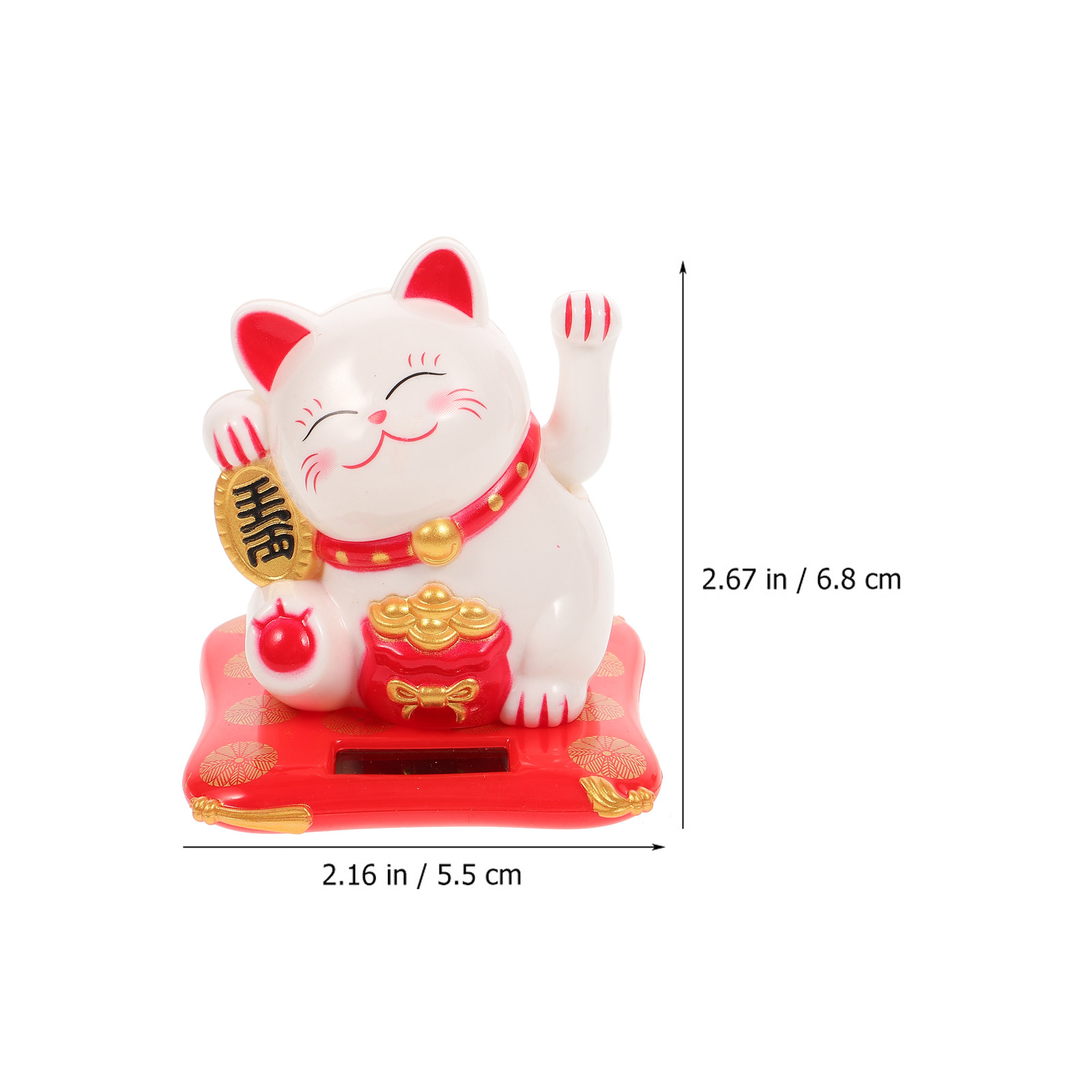 3Pcs Solar Powered Waving Cat  - Car Accessories Gift Ideas recension och pris