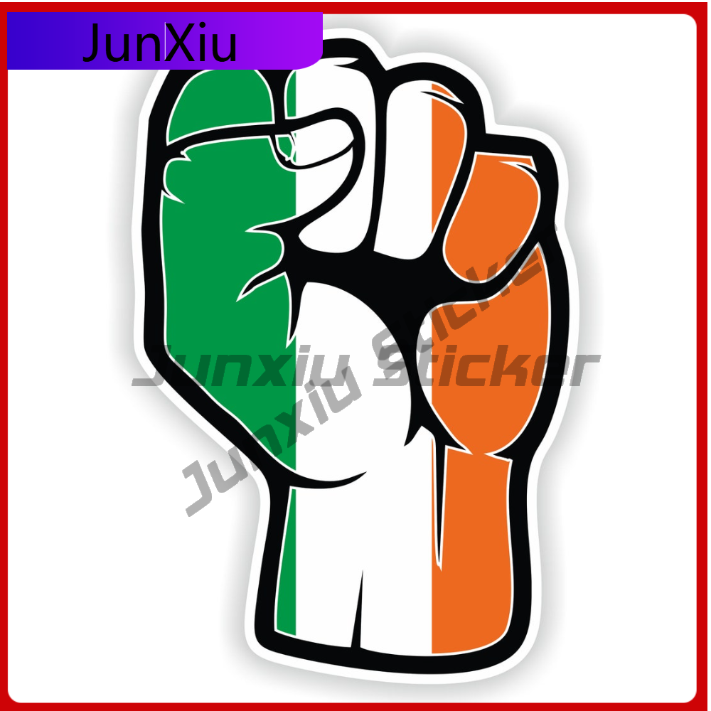 Ireland Sticker Fist Hand Long - Car Accessories Ireland recension och pris