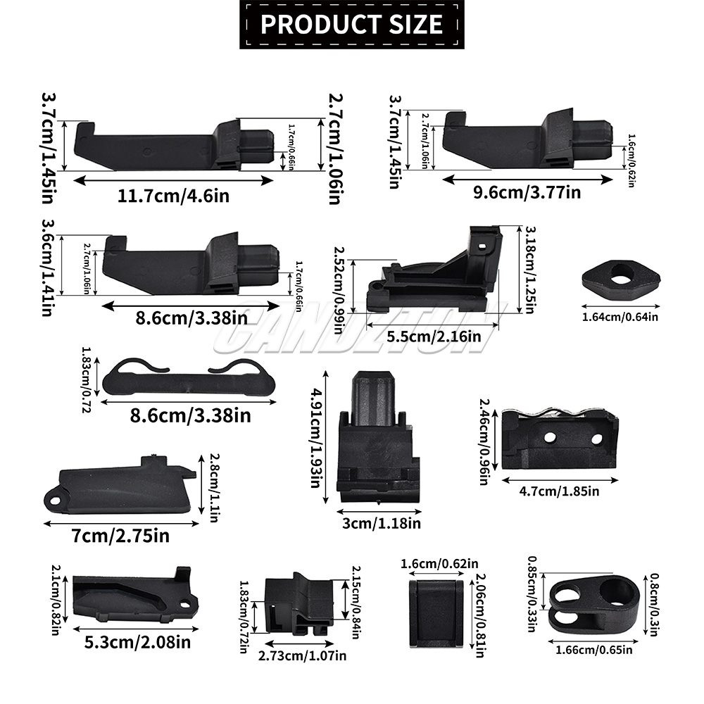 For Fiat 500C 500 Convertible  - Car Accessories Uk recension och pris