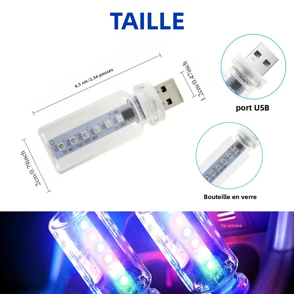 RGB LED Ambient Light 13 Modes - Car Accessories Gift Ideas recension och pris