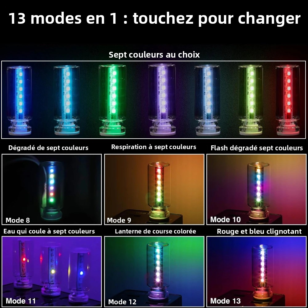 RGB LED Ambient Light 13 Modes - Car Accessories Gift Ideas recension och pris