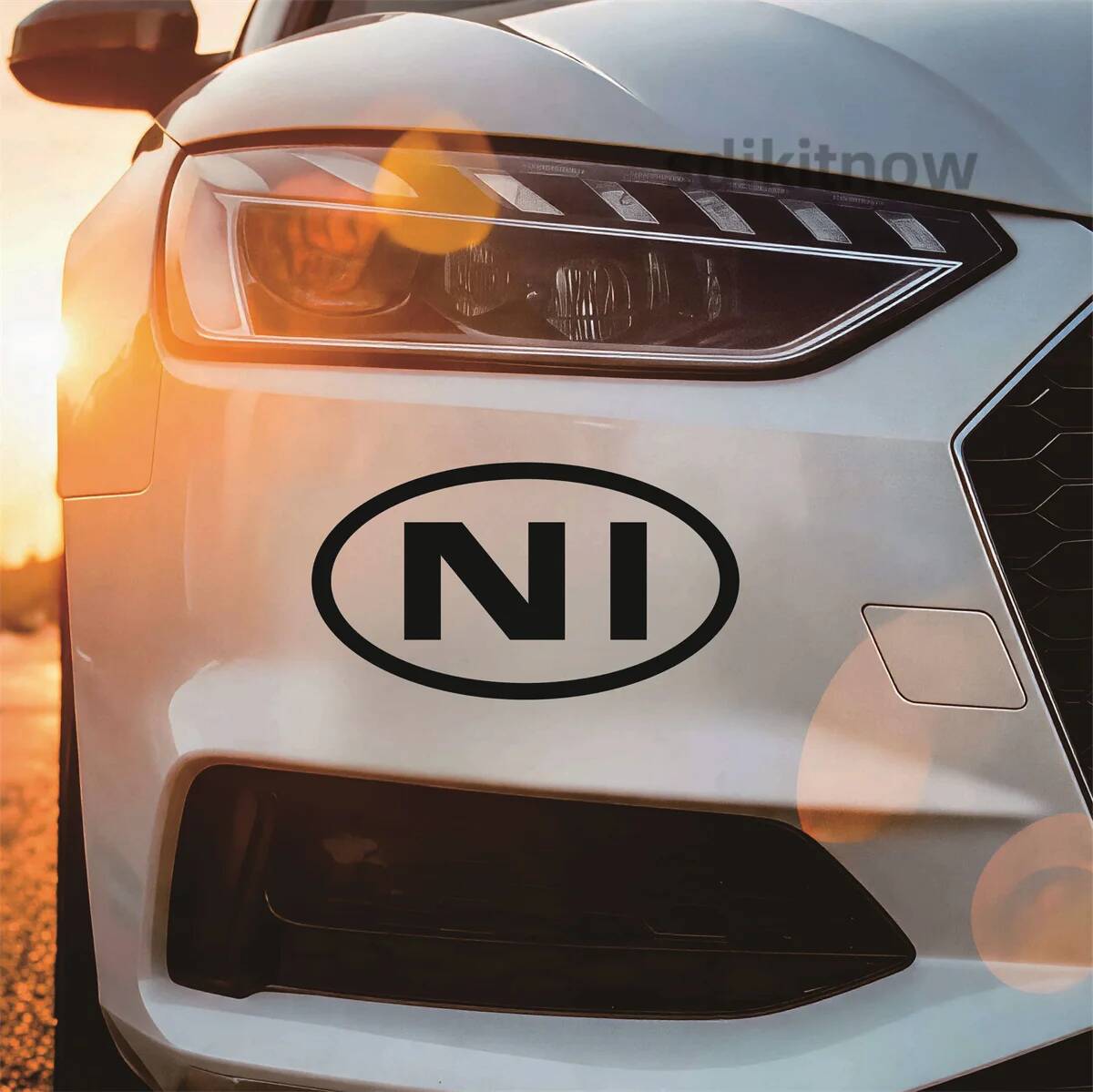 Oval Northern Ireland NI Lette - Car Accessories Ireland recension och pris