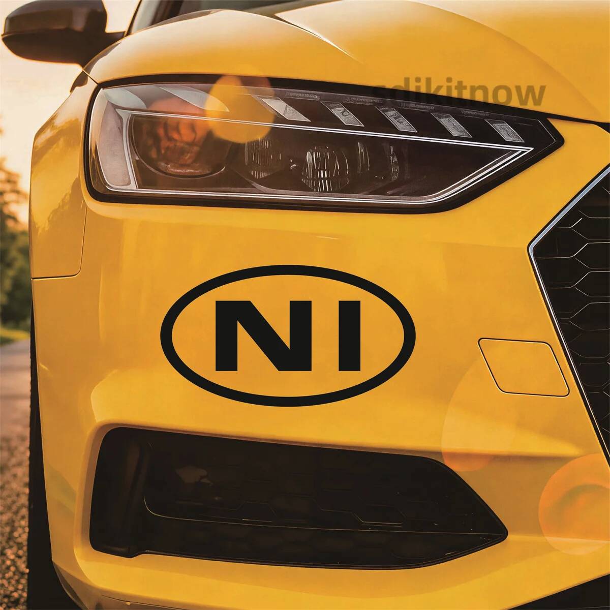 Oval Northern Ireland NI Lette - Car Accessories Ireland recension och pris
