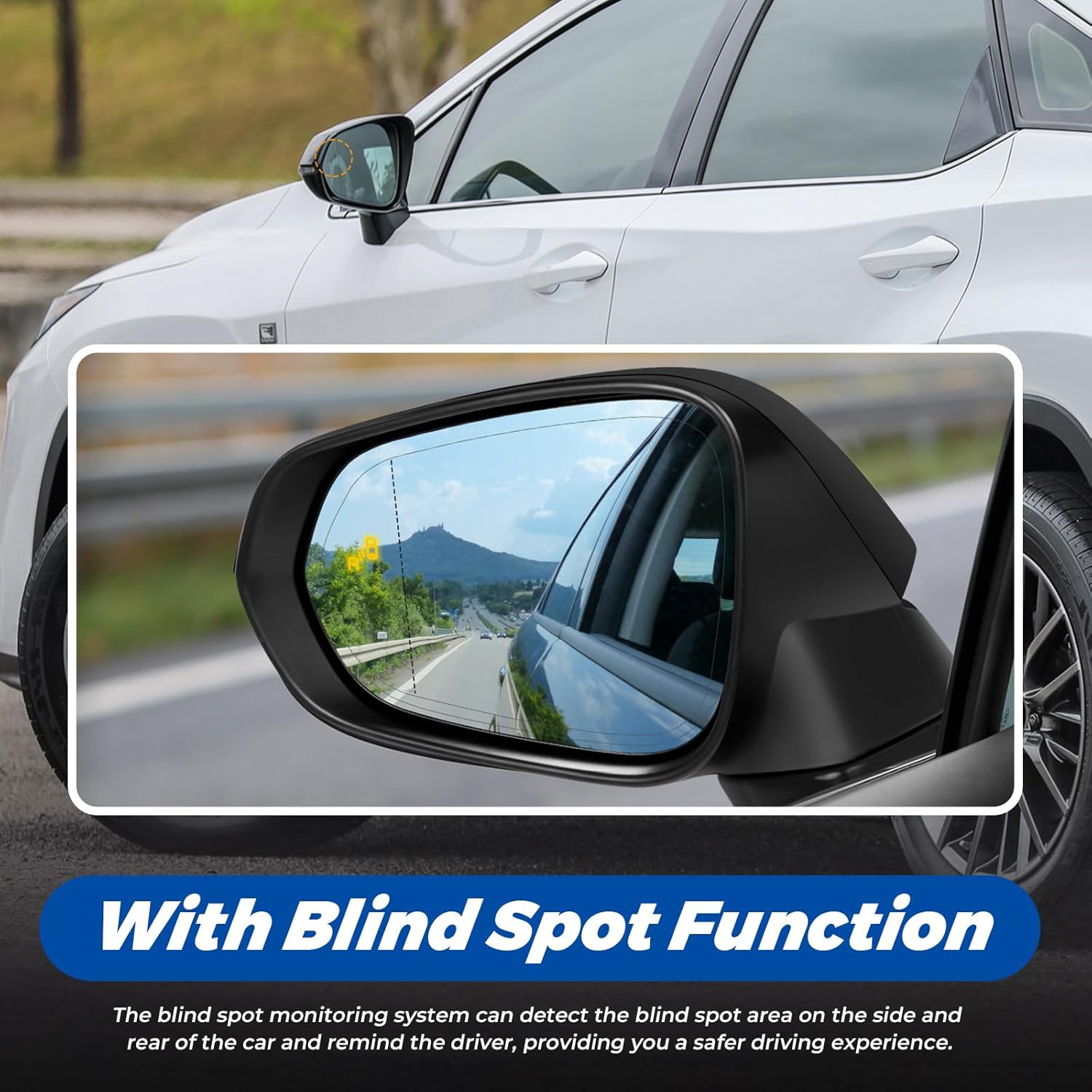Left Car Rearview Mirror For L - Car Blind Spot Mirror recension och pris