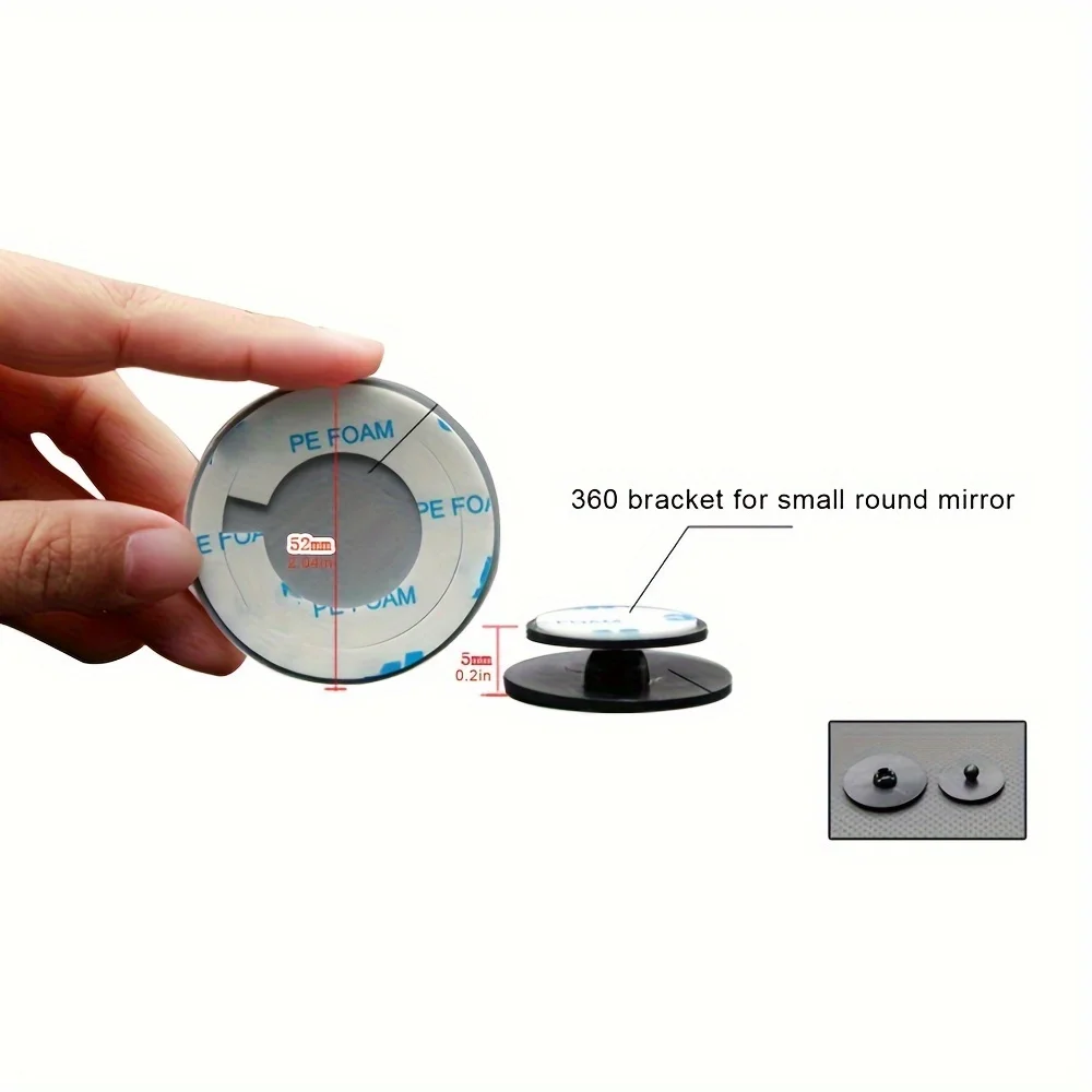 2pcs Car Rearview Mirror Round - Car Blind Spot Mirror recension och pris