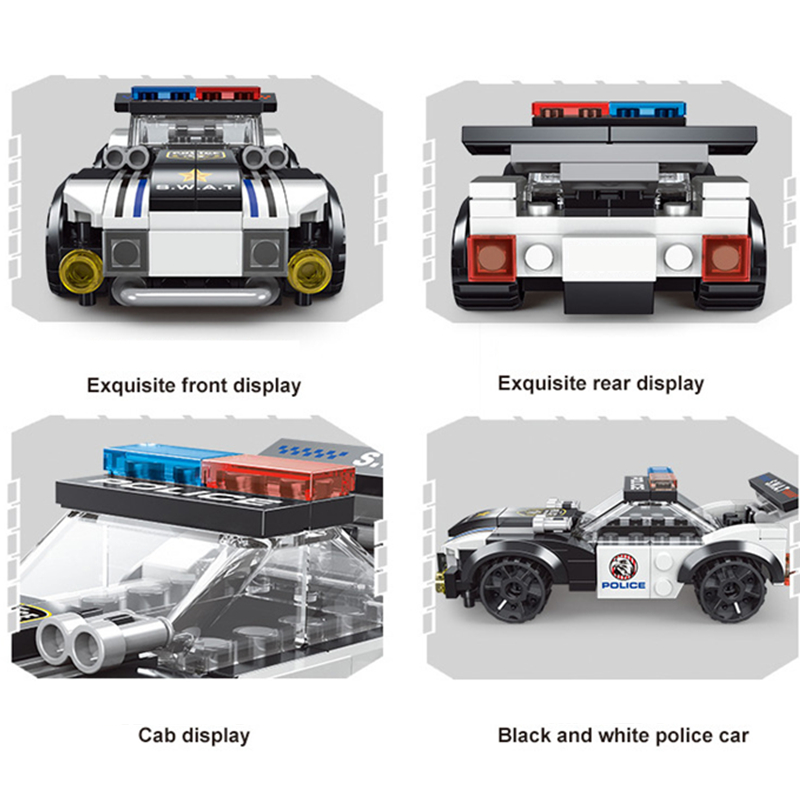 NEW DIY MOC City Plane SWAT Su - Car Accessories Gift Ideas recension och pris
