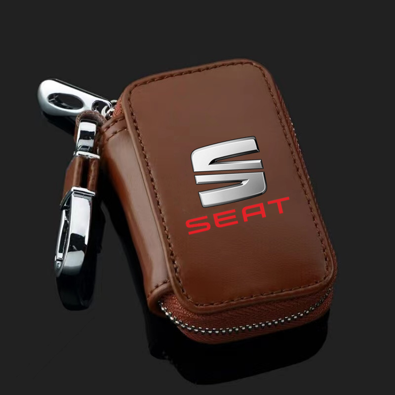 Leather Car Key Case Key Full  - Car Accessories Xl6 recension och pris