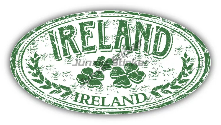 Vintage Irish Flag Vinyl Die-C - Car Accessories Ireland recension och pris