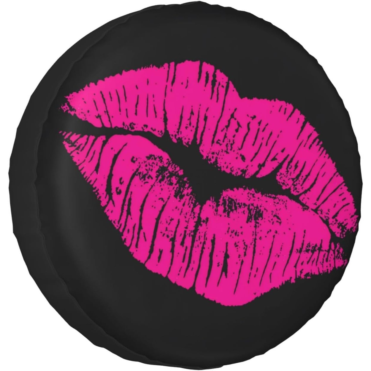 80s Hot Pink Kiss Lips Spare T - Car Accessories Lipa recension och pris