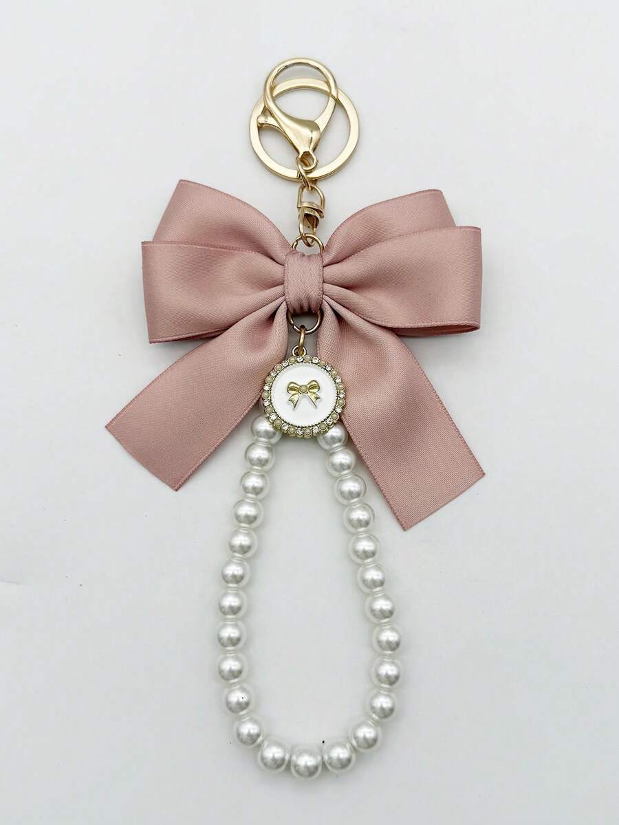 1pc Bow Knot Woven Keychain, F - Car Accessories Gift Ideas recension och pris