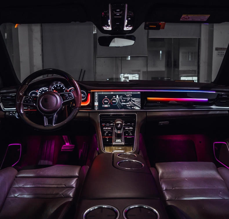 NewSJC Upgrade Car Dynamic Amb - Car Accessories For Interior recension och pris