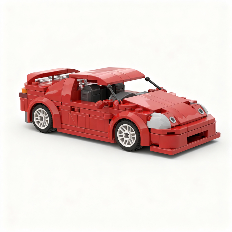 296pcs MOC Jp Cars CRX Del Sol - Car Accessories Gift Ideas recension och pris