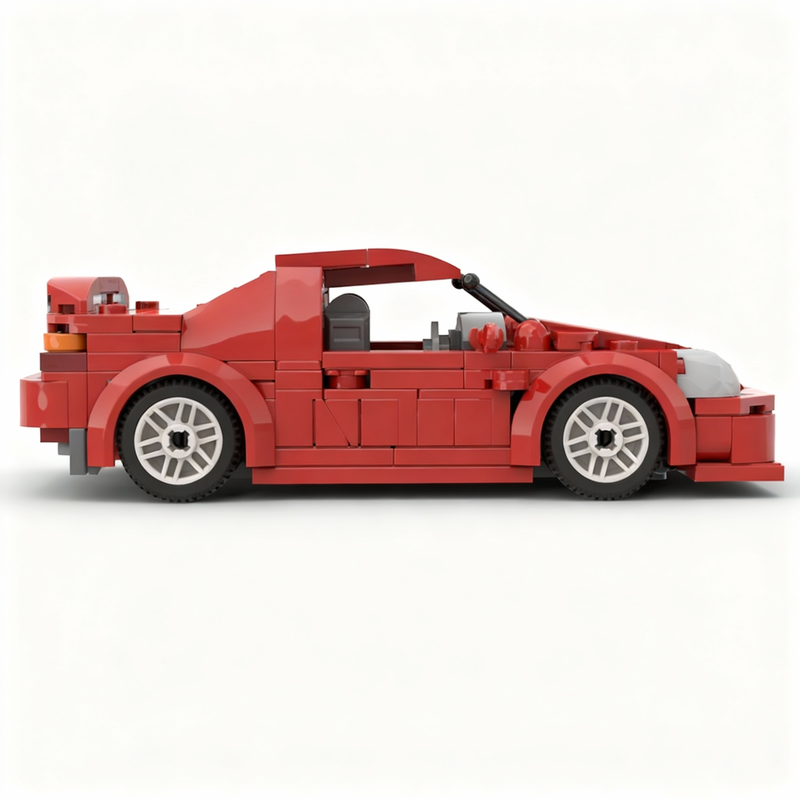 296pcs MOC Jp Cars CRX Del Sol - Car Accessories Gift Ideas recension och pris