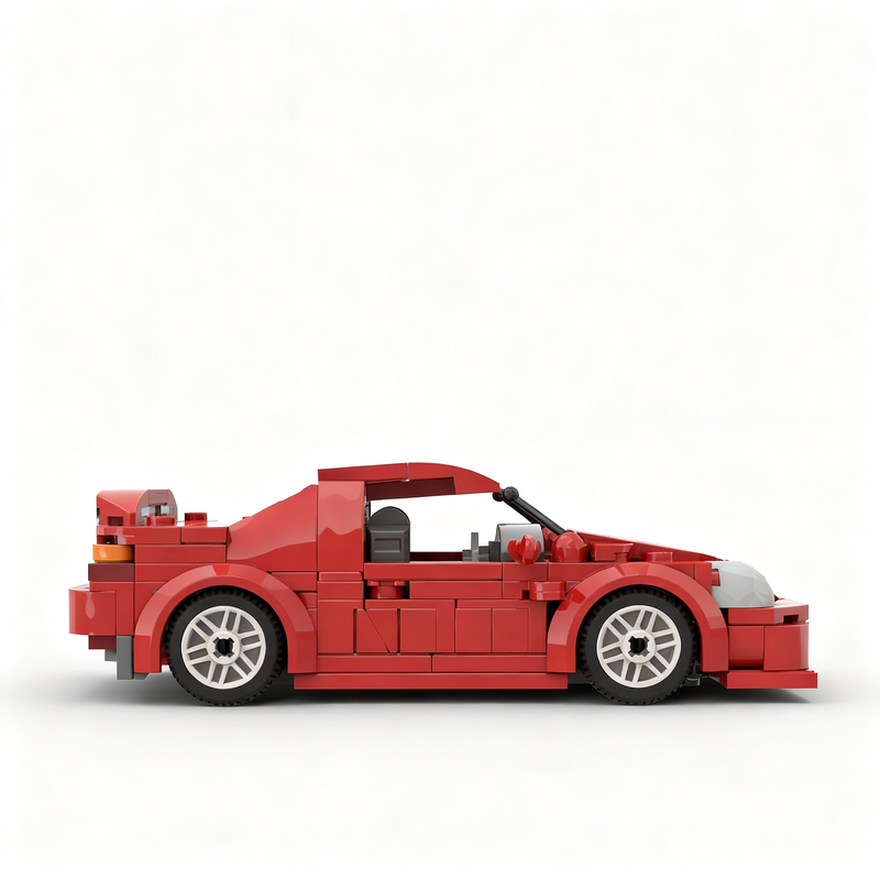 296pcs MOC Jp Cars CRX Del Sol - Car Accessories Gift Ideas recension och pris