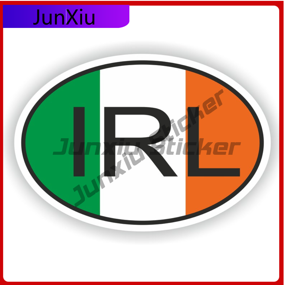 Ireland IRL Country Code Oval  - Car Accessories Ireland recension och pris