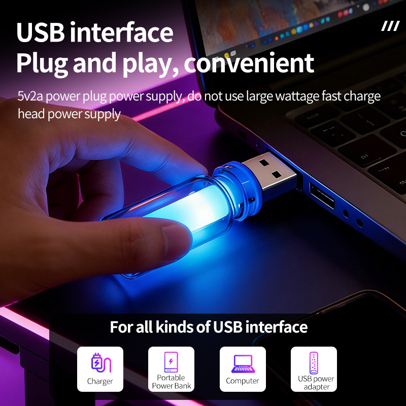 RGB LED Ambient Light 10 Modes - Car Accessories Gift Ideas recension och pris