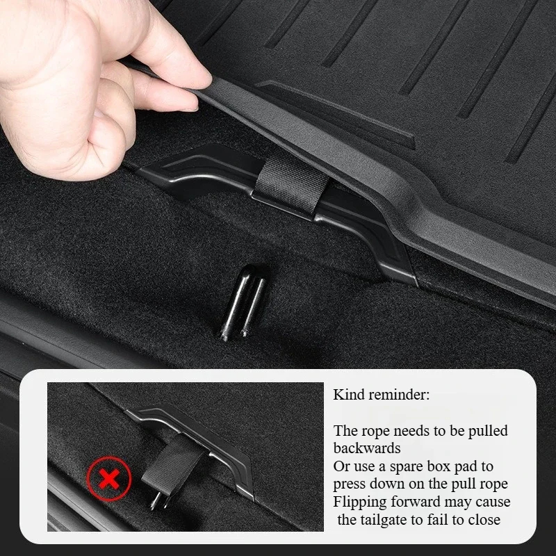 Car Rear Trunk Rope Draw Strin - Car Accessories List recension och pris