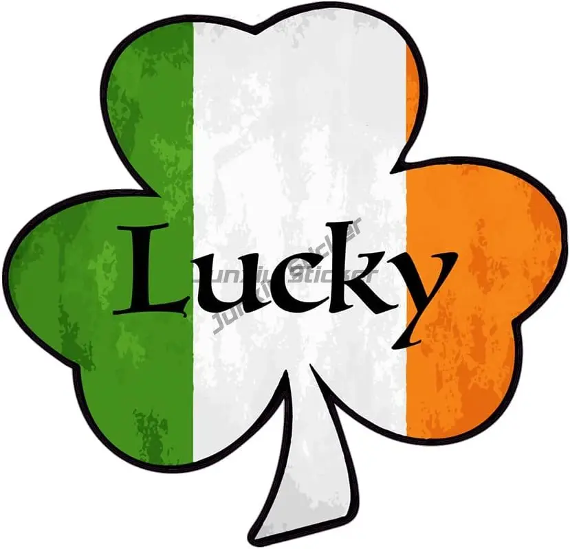 Ireland Flag Luck Clover Creat - Car Accessories Ireland recension och pris