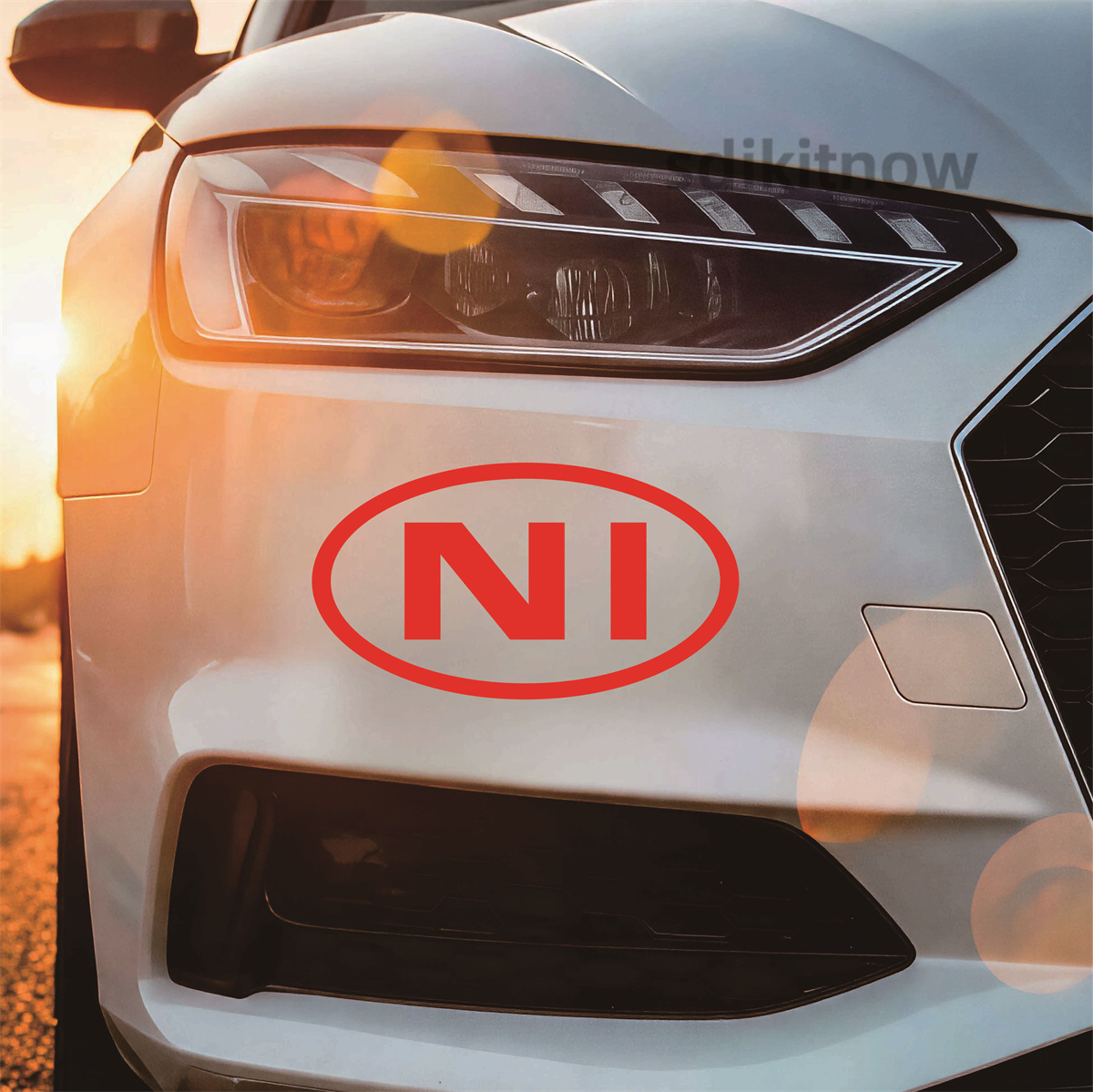Oval Northern Ireland NI Lette - Car Accessories Ireland recension och pris