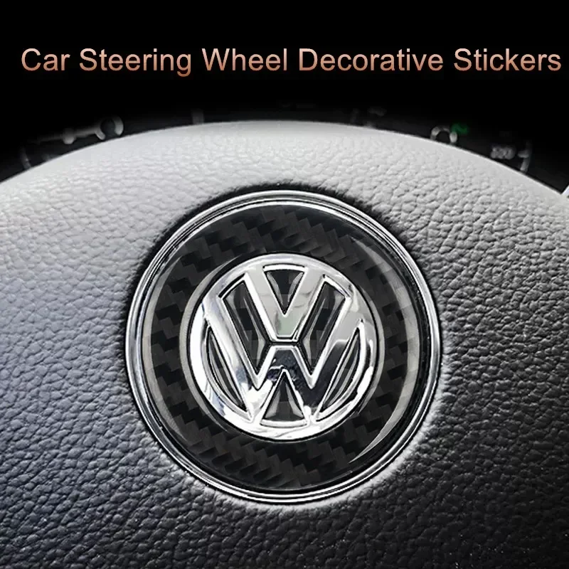 New Carbon Fiber Car Steering  - Car Accessories Logo recension och pris