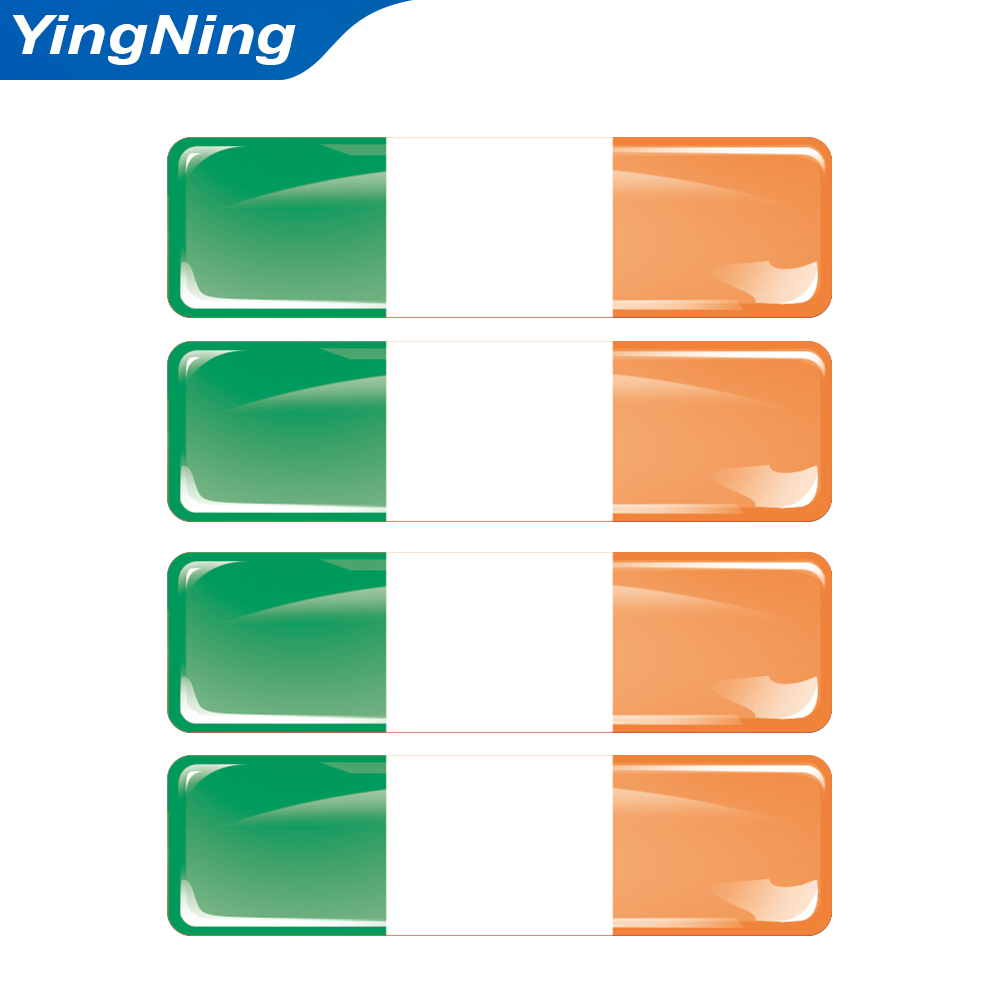 4Pcs Ireland Flag Car Sticker  - Car Accessories Ireland recension och pris
