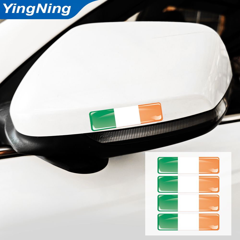 4Pcs Ireland Flag Car Sticker  - Car Accessories Ireland recension och pris