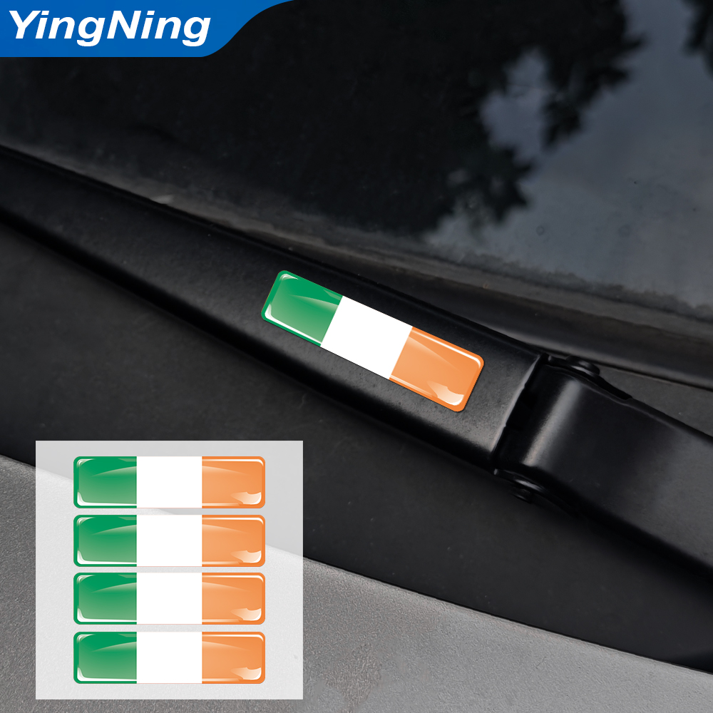 4Pcs Ireland Flag Car Sticker  - Car Accessories Ireland recension och pris