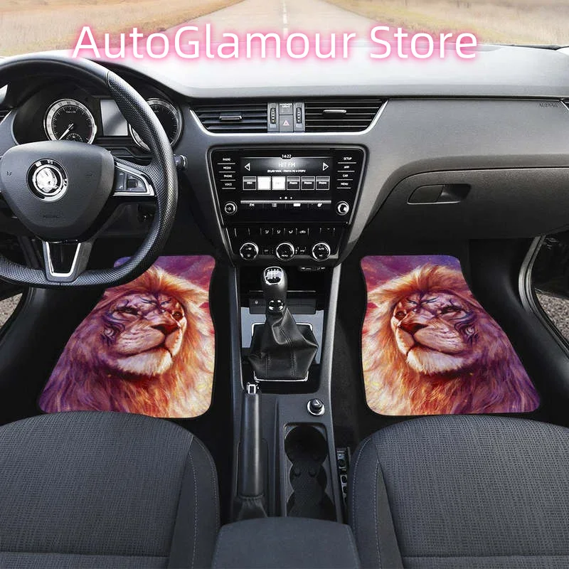 Warrior Lion Car Floor Mats Cu - Car Accessories Gift Ideas recension och pris